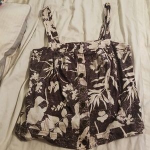 Anthropologie HD Paris Floral tank top